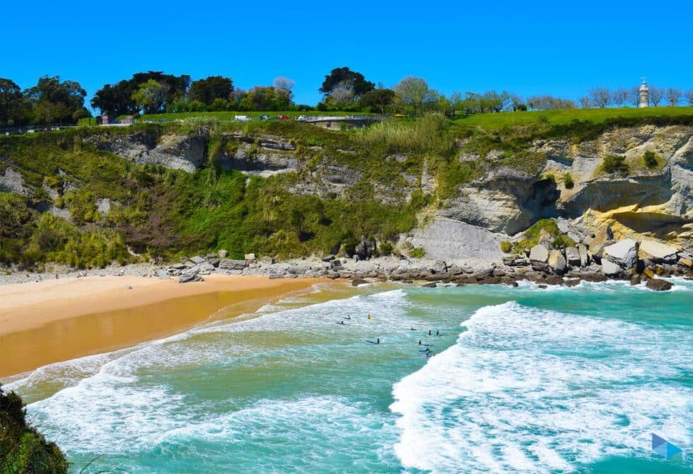 Playa de Mataleñas Itinerario Cabo Mayor Santander