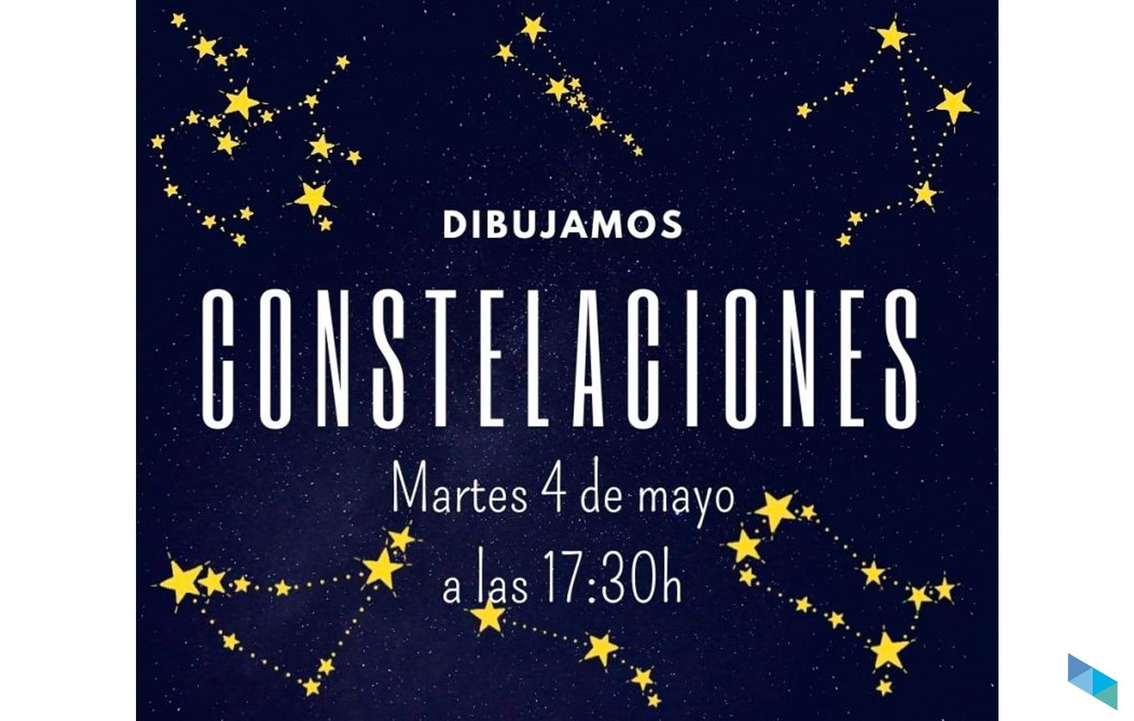 Actividad infantil "Dibujamos constelaciones"