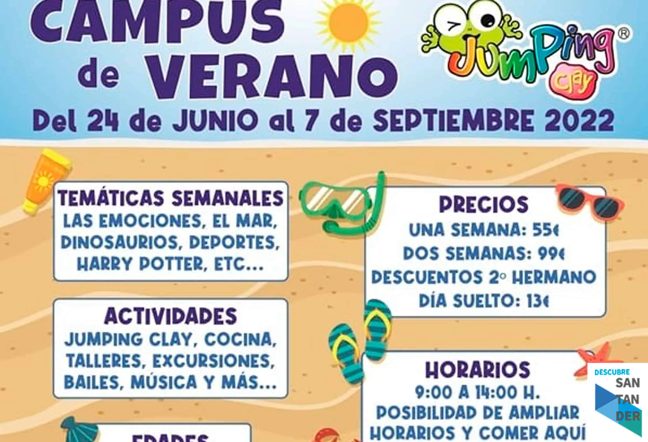 Último mes del campus de verano - Ocio de Colores Último mes del campus de verano - Ocio de Colores