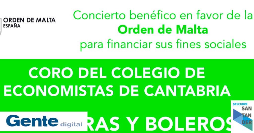 Noticias Santander El Palacio de Exposiciones acoge un concierto solidario de la Orden de Malta de Cantabria
