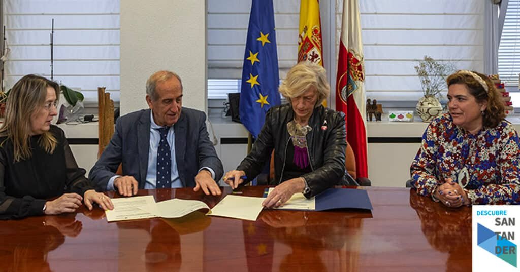 Noticias Santander Educación y el Colegio de Economistas suscriben un convenio para dar formación en los centros docentes