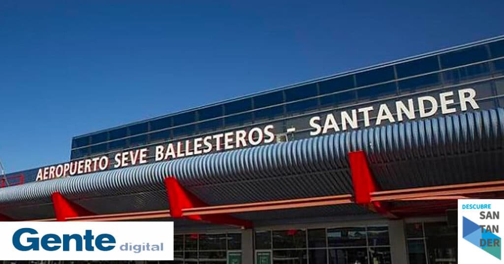 Noticias Santander El aeropuerto Seve Ballesteros-Santander recuperó en 2022 casi el 94% del tráfico de 2019