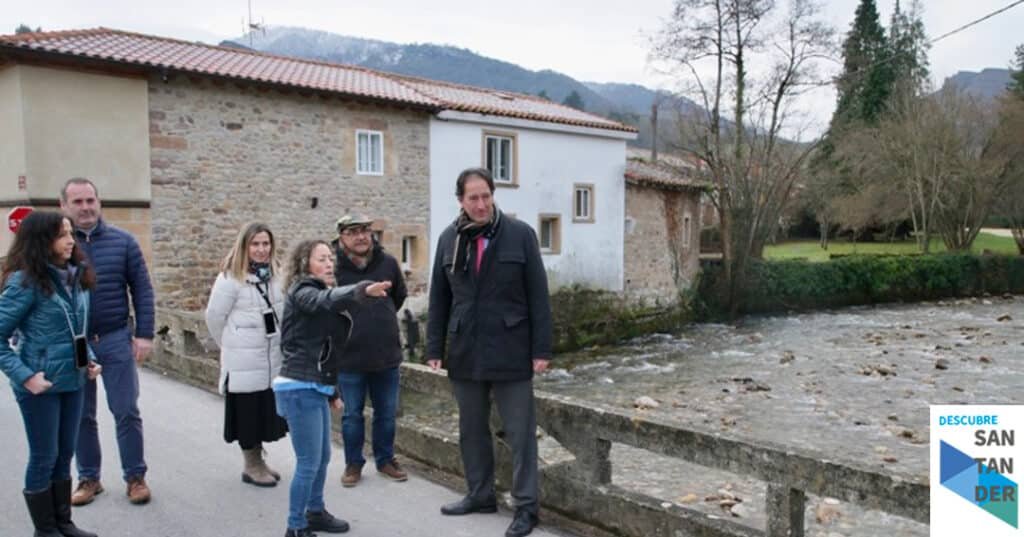 Noticias Santander Obras Públicas interviene en Santa Olalla y Santa Cruz para prevenir inundaciones y recuperar el cauce natural del río