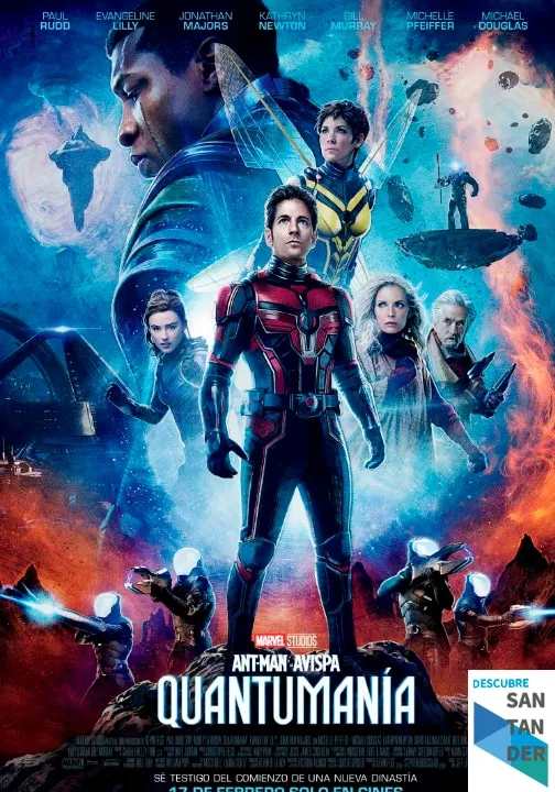 Cartelera Santander Ant-Man y la Avispa Quantumanía Cartelera Santander Ant-Man y la Avispa Quantumanía