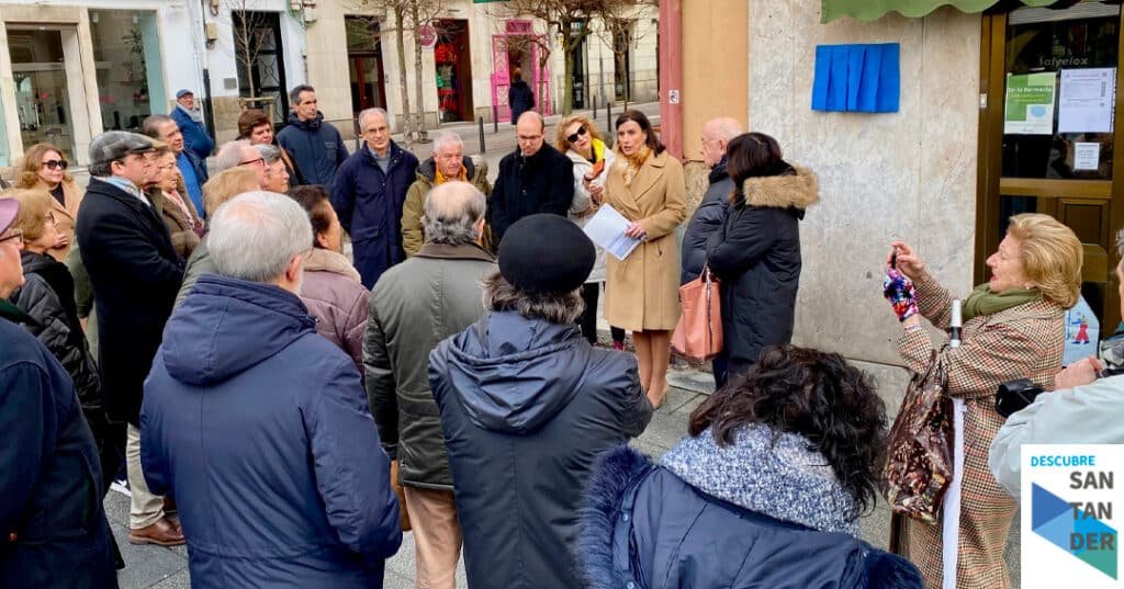Noticias Santander Santander dedica su 19 placa de la ruta de Ilustres al escritor Marcial Solana