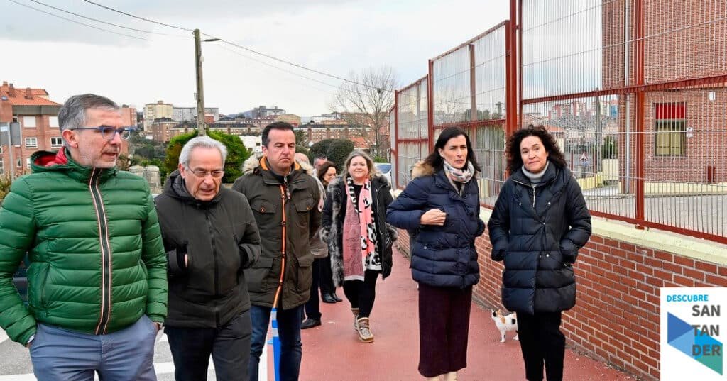 Noticias Santander El Ayuntamiento mejora la seguridad y accesibilidad en el entorno del colegio Jardín de África