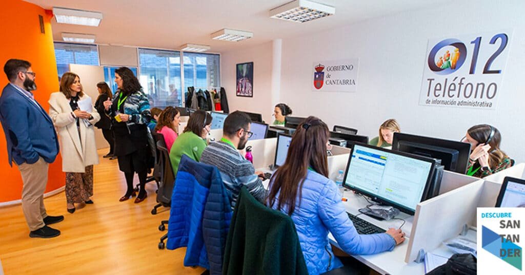 Eventos Santander El Teléfono de Información 012 del Gobierno recibe el doble de llamadas de la ciudadanía que hace tres años