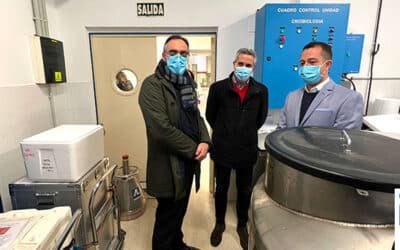 Zuloaga y Pesquera sitúan a Cantabria en vanguardia sanitaria con la nueva unidad de terapias avanzadas incorporada al Banco de Sangre y Tejidos