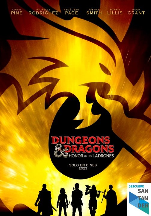 Cartelera Santander Dungeons and Dragons honor entre ladrones