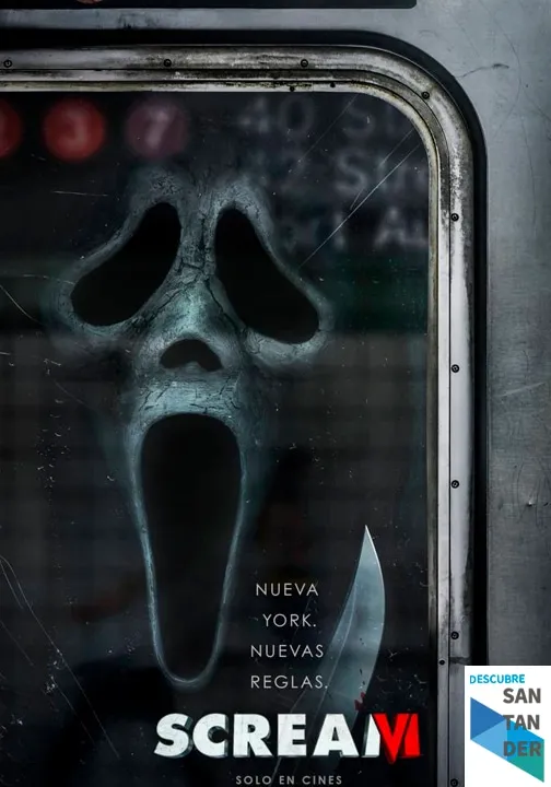 Cartelera Santander Scream VI Cartelera Santander Scream VI