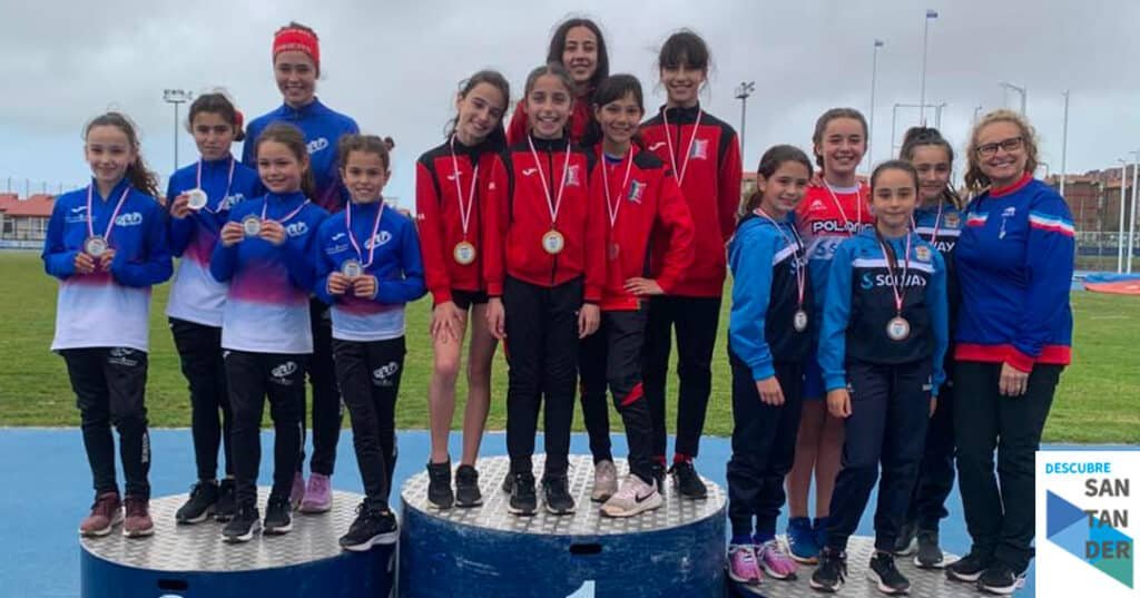 Noticias Santander Atletismo Camargo mantiene su liderazgo en la liga escolar de menores tras la tercera jornada