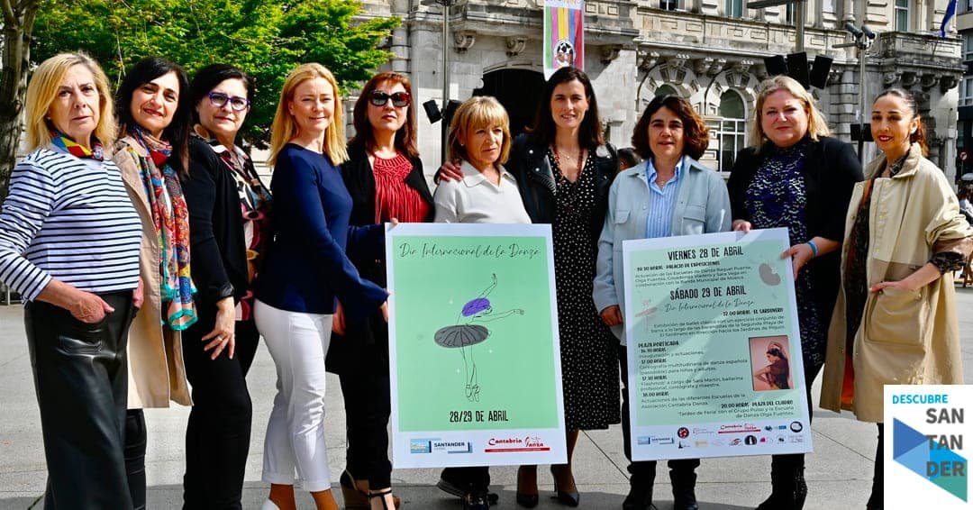 Santander celebra el Día Internacional de la Danza con actuaciones, exhibiciones y un ‘flashmob’