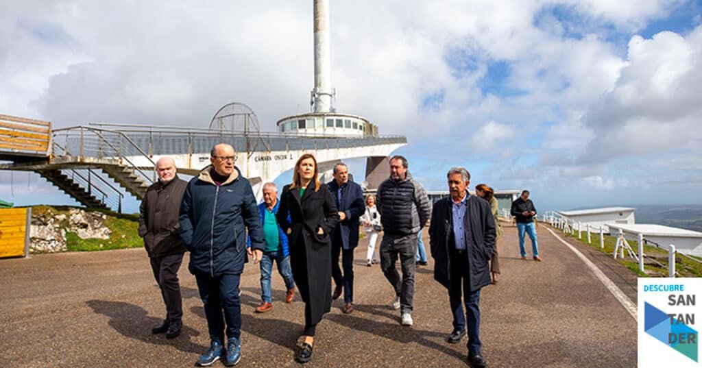 Noticias Santander El Gobierno de Cantabria rehabilitará el Monumento al Indiano de Peña Cabarga y creará un mirador en el anillo superior de la torre con vistas a toda la comunidad