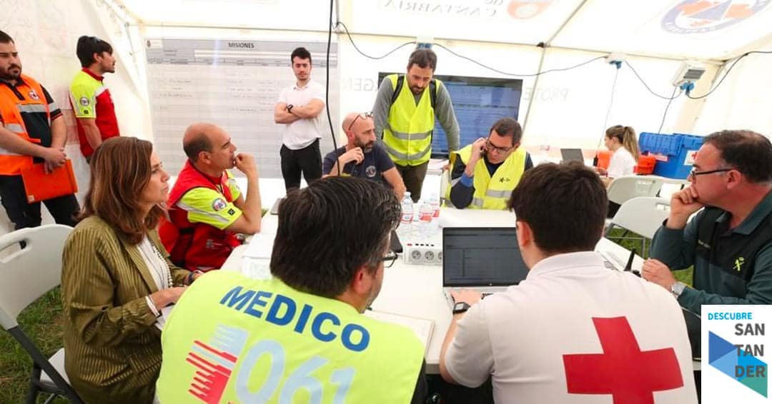El gobierno y Dynasol ensayan la respuesta conjunta ante riesgo químico en un simulacro con más de 40 personas