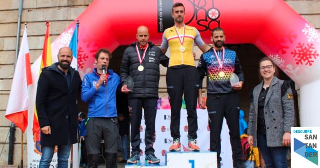 NOTICIAS SANTANDER Iván Bartolomé y Laura Alvarez de proclaman en Reinosa campeones de Cantabria de duatlón