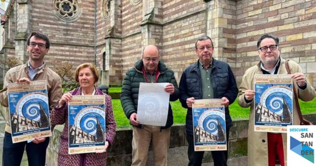 Noticias Santander La Asociación de comerciantes de La Inmobiliaria colocará una cápsula del tiempo en recuerdo a “todos los héroes” de la pandemia