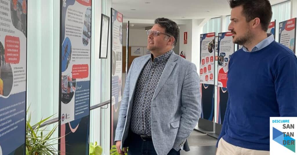 Noticias Santander La exposición escolar de protección civil llega al Ayuntamiento de Astillero