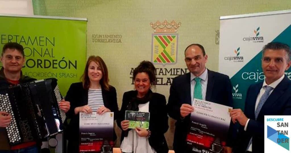 Noticias Santander Torrelavega es una de las sedes del 56 Certamen Nacional de Acordeón y la 3ª edición de Acordeón Splash que se celebra del 9 al 11 de junio