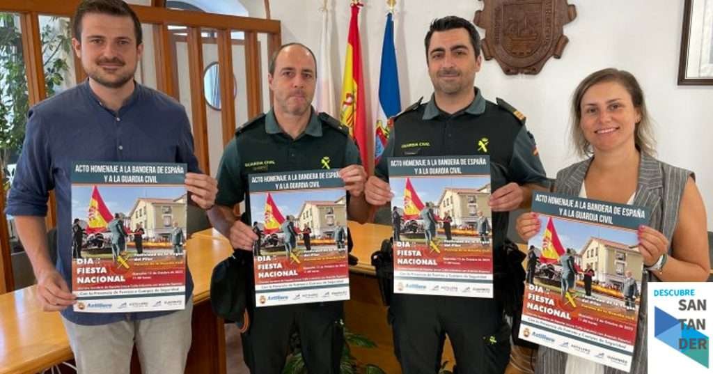 Noticias Astillero Astillero celebra el día de la Hispanidad con el homenaje a la bandera de España