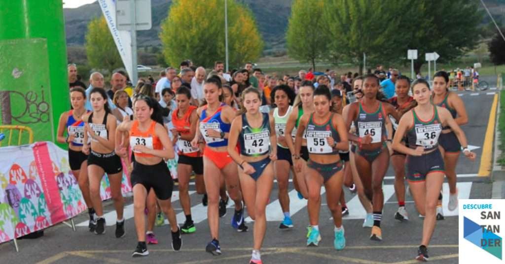 Noticias Reinosa Pablo Otero y Lucía Fernández se proclamaron vencedores de la milla de Reinosa