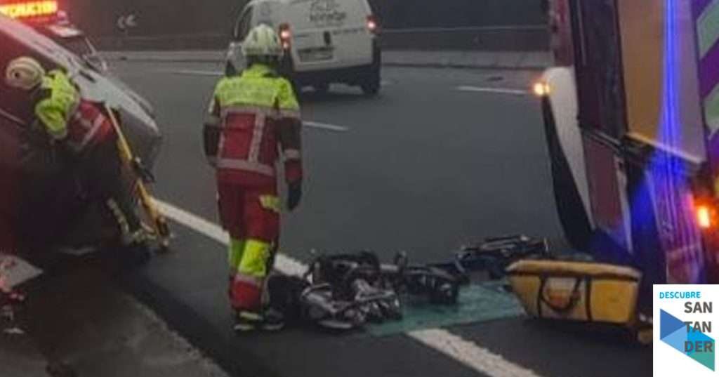 Noticias Santander Herido grave un varón tras un accidente en la A-8 a su paso por Liendo
