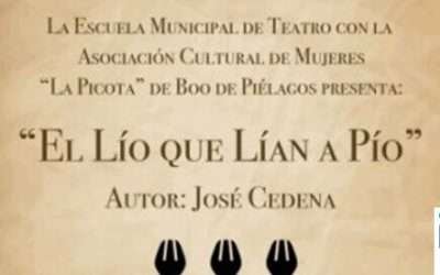 ‘Los líos que lían a Pío’ inaugurará este viernes en Vioño el Ciclo ‘Un otoño de teatro’ organizado por el Ayuntamiento de Piélagos