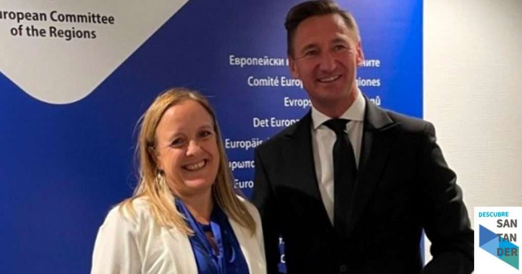 Noticias Santander Urrutia traslada a Geblewicz la necesidad de que Cantabria tenga visibilidad dentro del Grupo Popular en el Comité de las Regiones