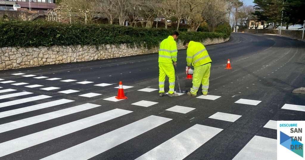 Noticias Santander El Ayuntamiento ejecuta entre hoy y mañana el pintado y señalización de Marqués de la Hermida