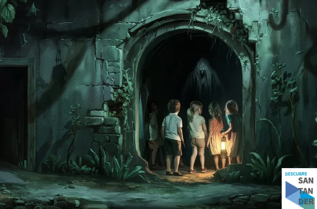 El escondite de los niños