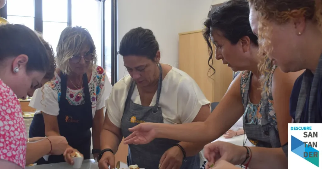 Noticias Piélagos Gema Ruiz imparte un taller de catering creativo en el VI Programa AME tras “reinventarse” como docente de hostelería en la Lanzadera de empleo