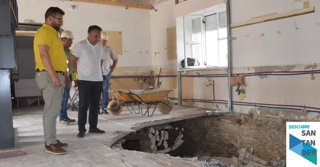 Piélagos inicia la reforma del Consultorio de Boo tras el colapso del suelo, debido a las obras ejecutadas la pasada legislatura sobre vigas podridas