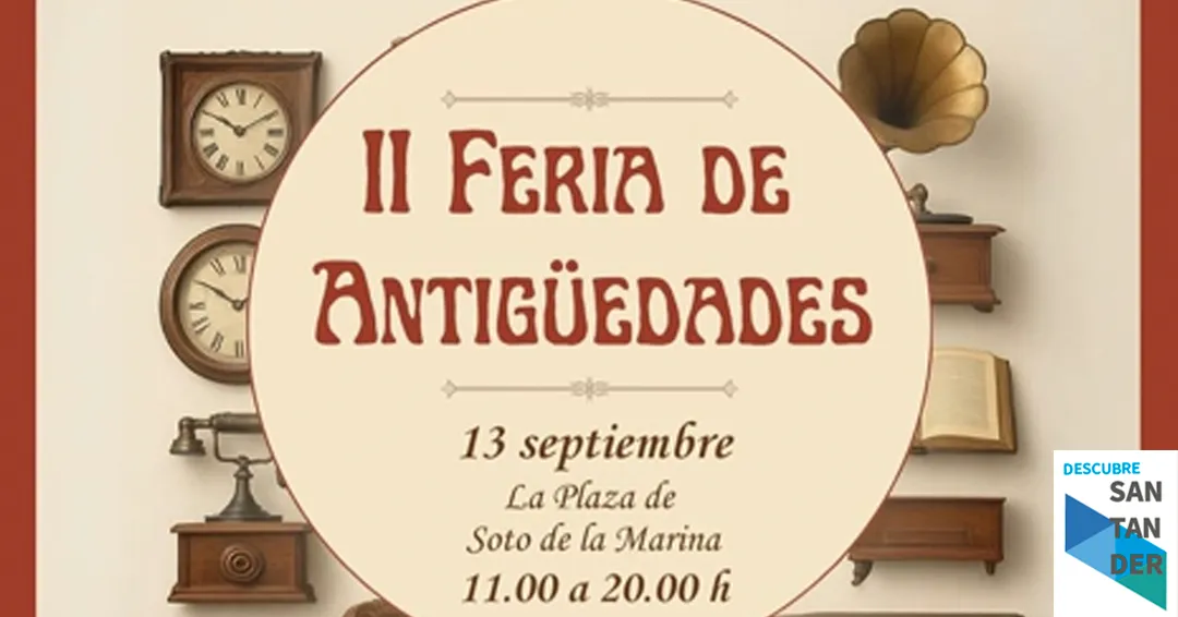 II Feria de antigüedades en Soto de la Marina