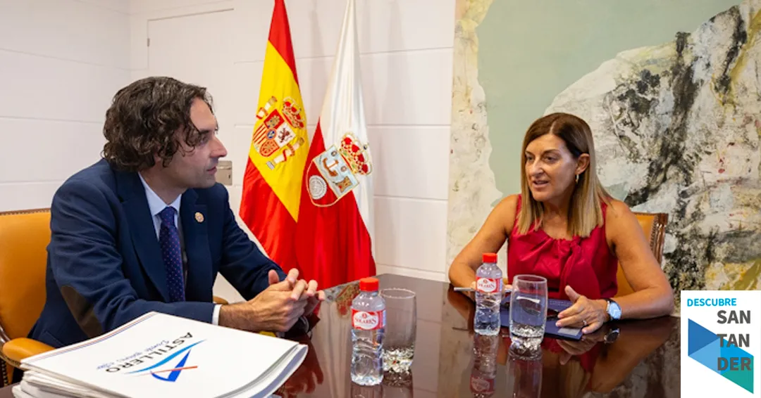 Buruaga y Fernández Soberón analizan los proyectos prioritarios en Astillero