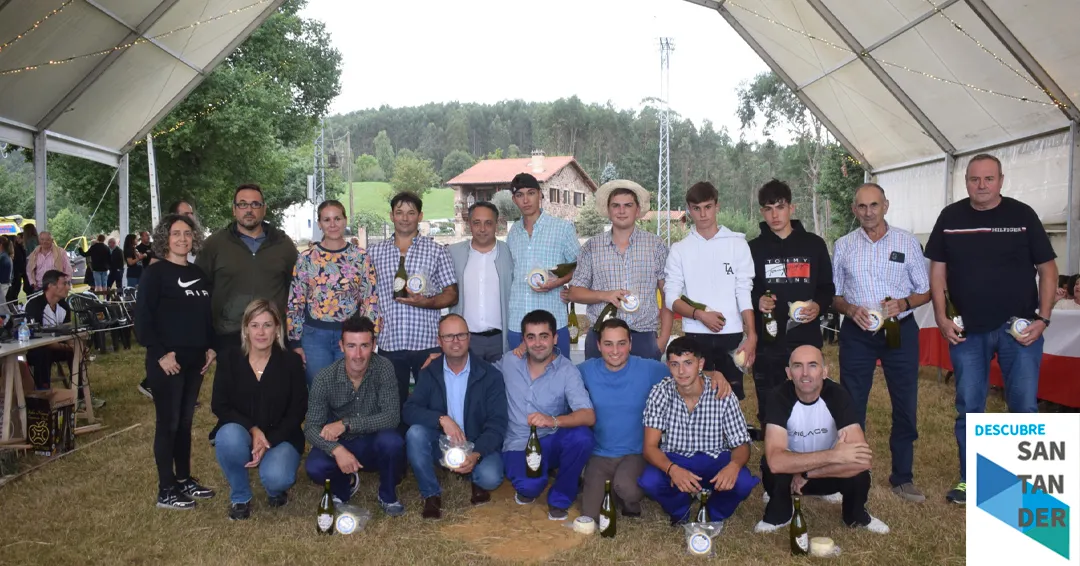Óscar Gómez, gran vencedor del Concurso de salto pasiego de la Virgen de Valencia 2025
