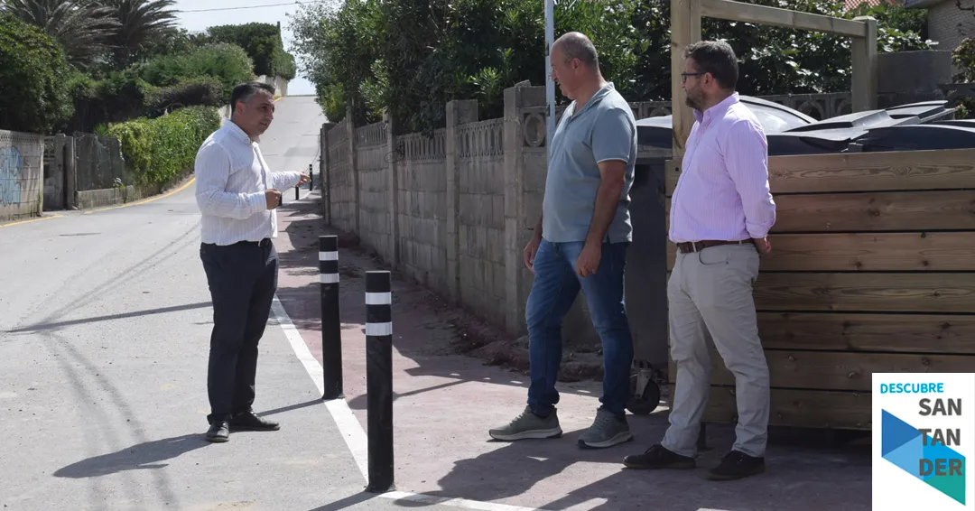 Piélagos mejora la seguridad vial en la playa de La Arnía mediante la construcción de un nuevo itinerario peatonal seguro