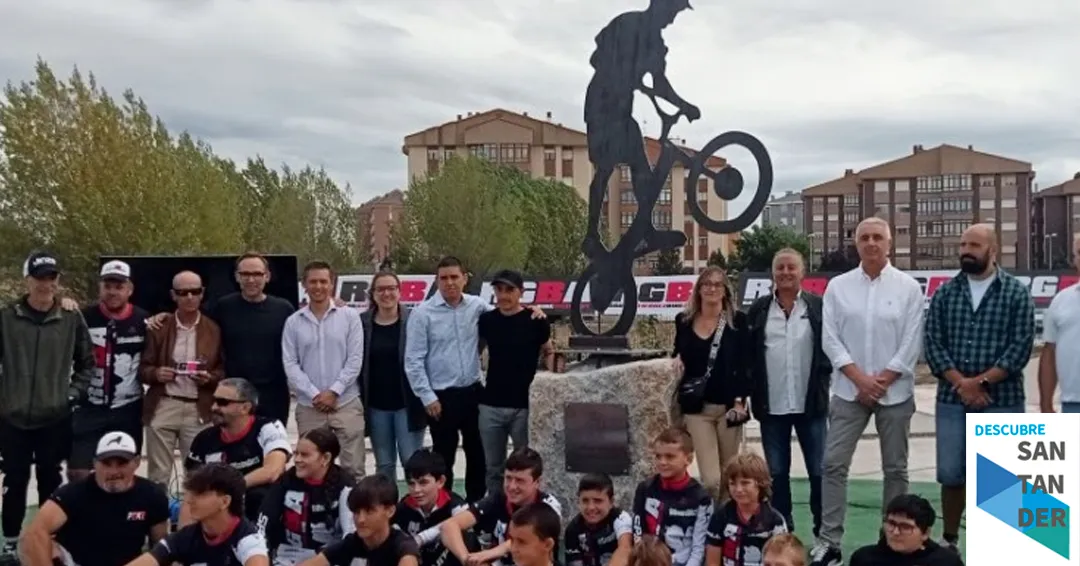 El bike park de Reinosa lleva desde hoy el nombre del piloto Raúl Gutiérrez