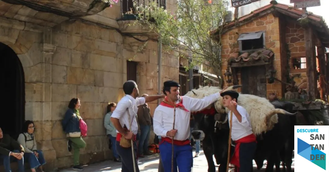 La carreta “Gracias al trabajo de mi abuelo, en casa nunca faltó puchero” gana el certamen del Dia de Campoo