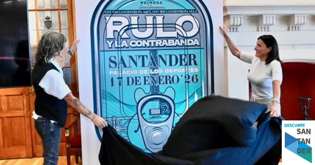 El Palacio de los Deportes de Santander acogerá el 17 de enero un concierto único de Rulo