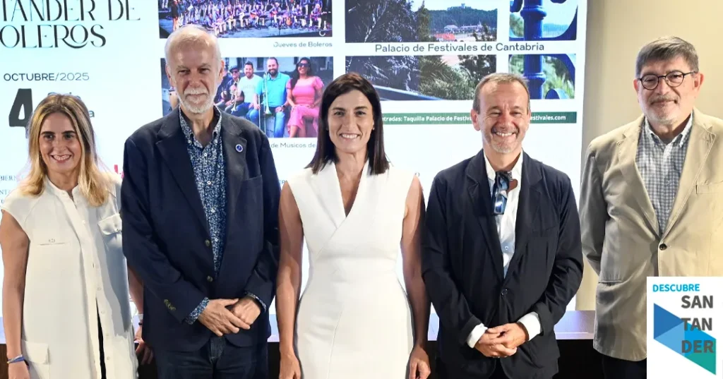 Noticias Santander El XIV Festival Santander de Boleros se celebrará el 4 de octubre en el Palacio de Festivales