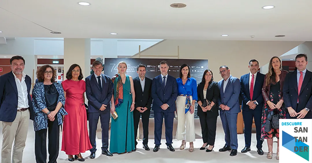 Martínez Abad asiste a la clausura de la 74 edición del Festival Internacional de Santander