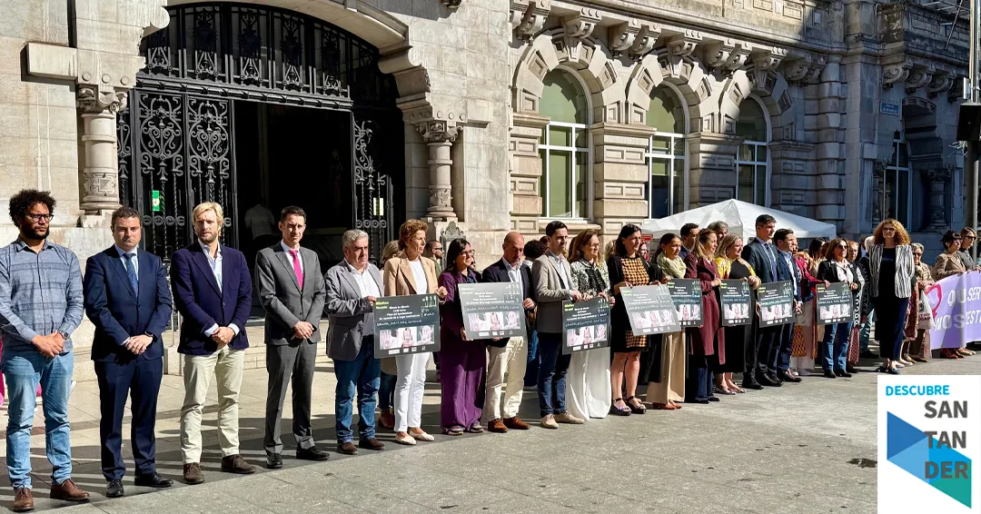 Santander recuerda a las mujeres asesinadas a consecuencia de la violencia de género