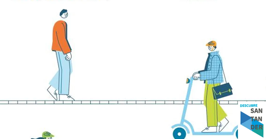 Continúa la campaña divulgativa y de control a los usuarios de VMP en Santander