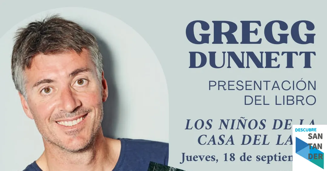 El autor británico Gregg Dunnet presenta en Suances “Los niños de la casa del lago