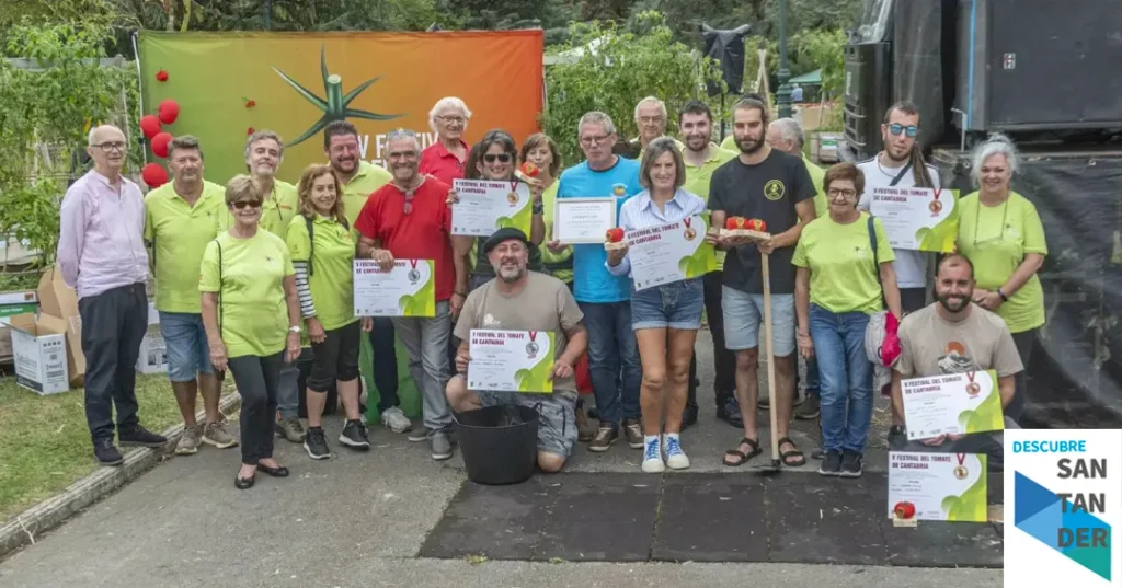 Noticias Torrelavega El palentino Emilio Medina arrasa en el concurso del V Festival Internacional del Tomate de Cantabria