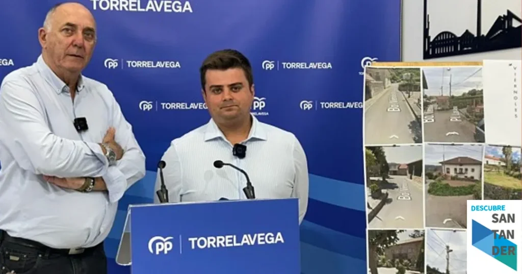 Noticias Torrelavega El PP asegura que la remodelación de la Plaza de la Iglesia de Viérnoles es un nuevo capricho de Javier López Estrada