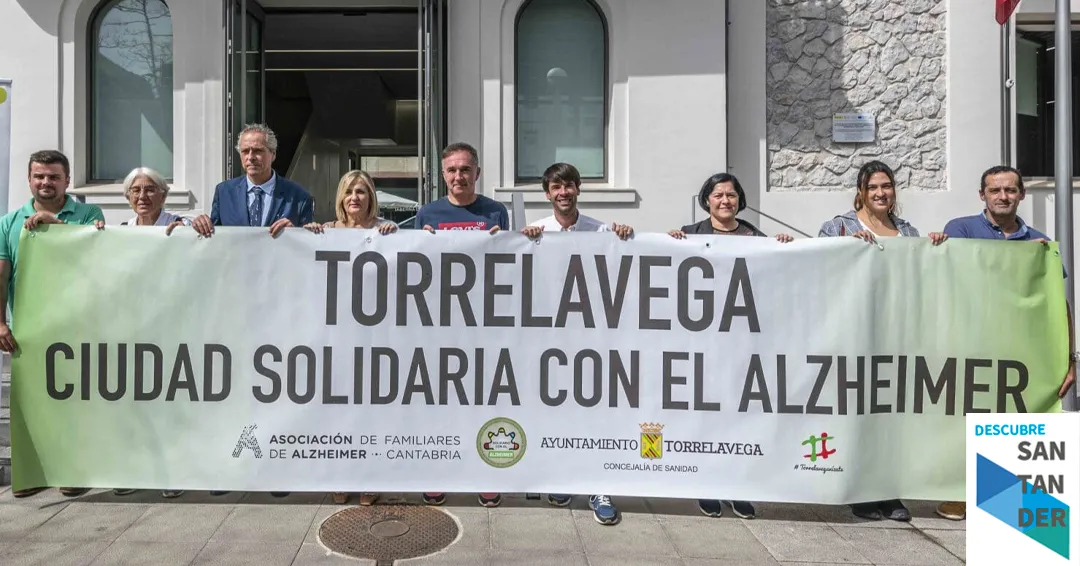 Torrelavega muestra su solidaridad con los enfermos de Alzheimer y sus familias