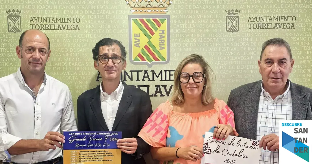 Torrelavega presenta el Concurso Regional de Ganado Vacuno Frisón-XXIX Memorial José Ruiz Ruiz