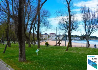 Parque de Mesones en Santander