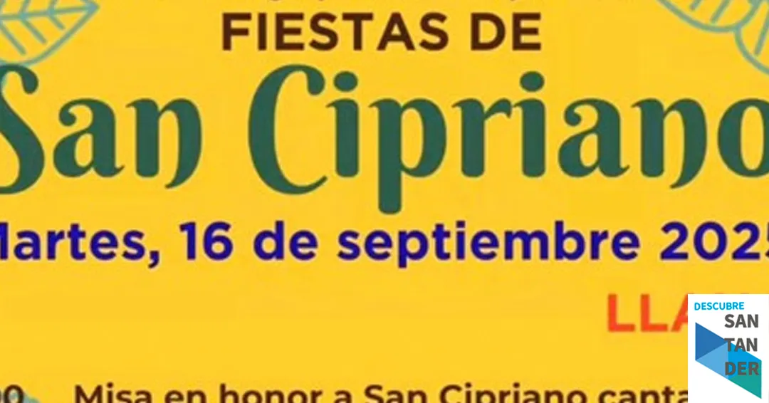Programa completo de San Cipriano en Llano 2025