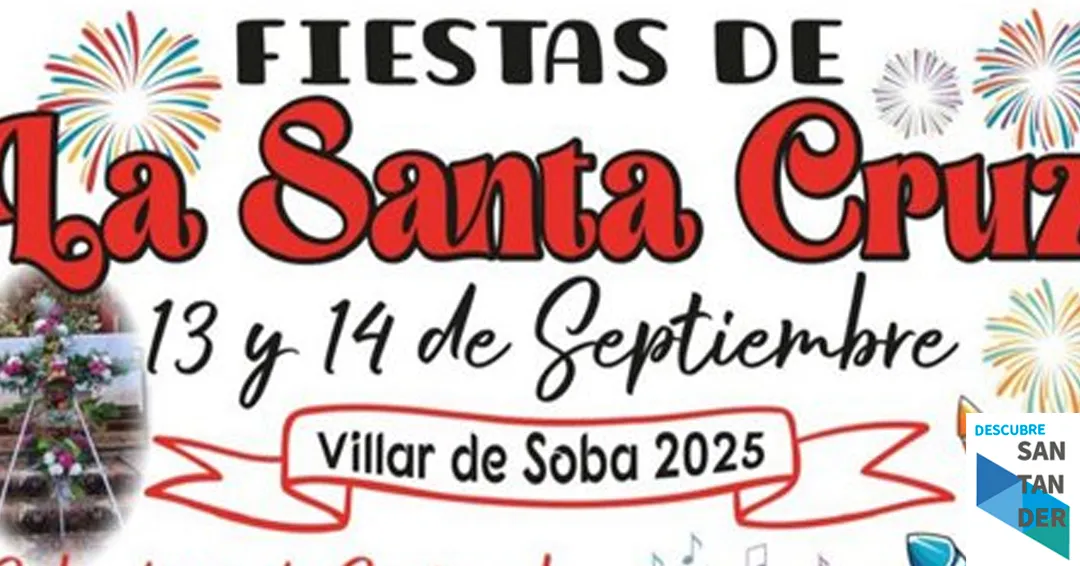 Programa completo fiestas de la Santa Cruz en Villar de Soba 2025
